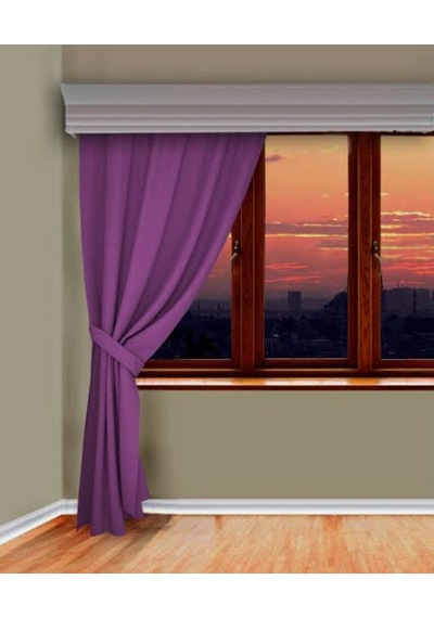 Smart Tek Parça Fon Perde 80 X 270 Cm Dekoratif Kumaş Perde