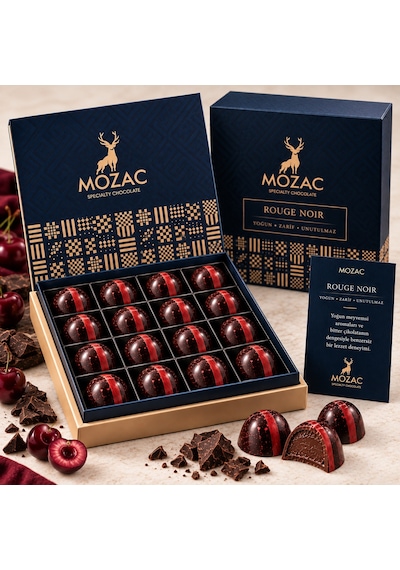 Mozac Rouge Noir Bolu Çikolatası 224 G