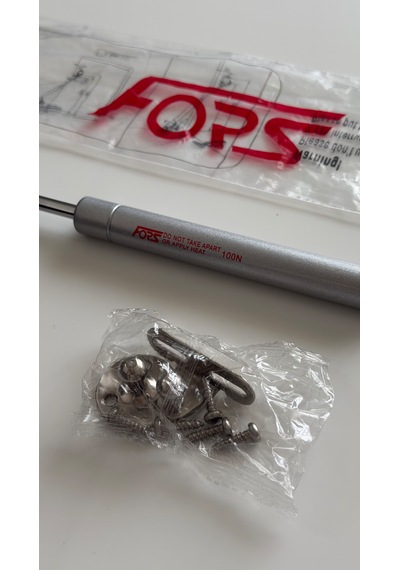 Fors Gazlı Piston Makas Amortisör 100n Gri