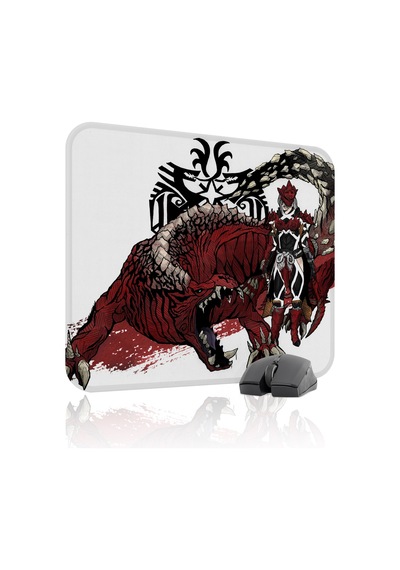 Monster Hunter: World Dikişli Kauçuk Oyuncu Mousepad V5 - 48x40 Xl Gaming Mouse Pad