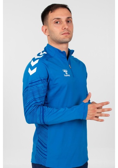 Hummel Line Antrenman Eşofman Üstü Mavi