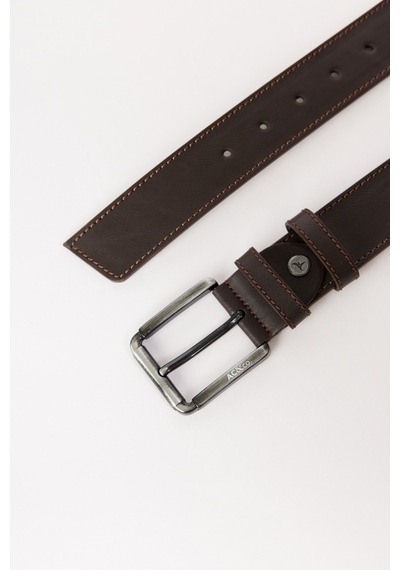 AC&Co / Altınyıldız Classics Erkek Kahverengı Casual Suni Deri Kemer Kahverengi AC&Co / Altınyıldız Classics Erkek Kahverengı Casual Suni Deri Kemer Kahverengi