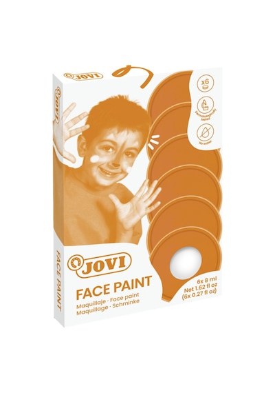 Jovı 171u Krem Yüz Boyası 8ml Beyaz - 6'lı Kutu