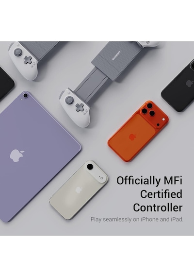Gamesir G8 Plus Mfi Mobil Oyun Konsolu: iPhone 15/16/17, Apple Uyumlu iPad  Mini & Android Usb-c