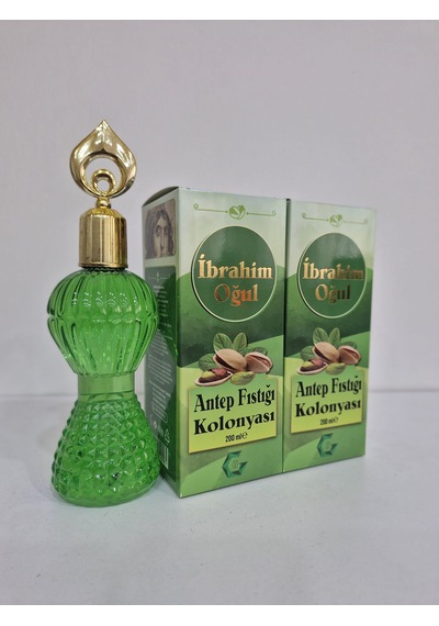 Özel Seri Fıstık Kolonyası - 200 Ml Kalıcı Ve Ferahlatıcı Esanslı Dökme Plastik Şişe Kolonya 2 Adet