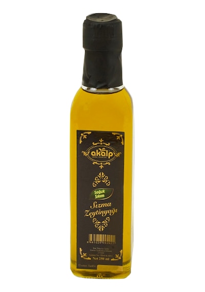 Akalp Çiftliği Soğuk Sıkım Sızma Zeytinyağı 250 ML