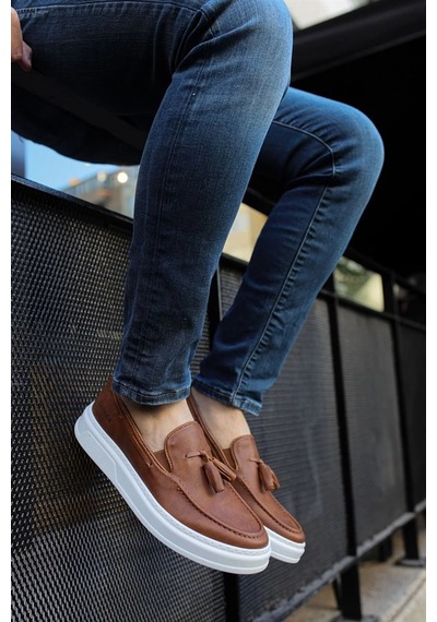 Alemdarshop Mn127 - Cbt Loafer-x Erkek Ayakkabı Taba