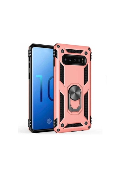 Galaxy S10 Kılıf Zore Vega Kapak Rose Gold