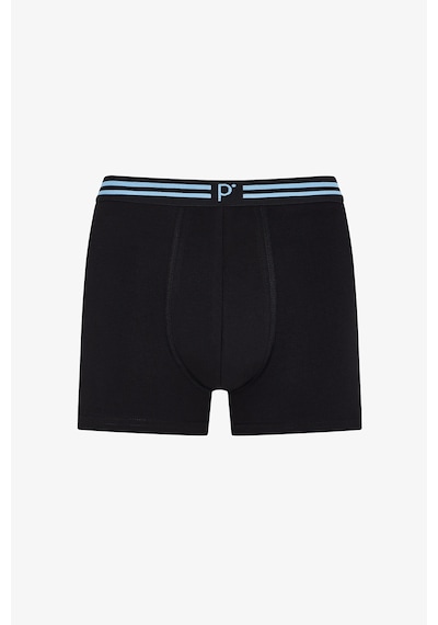Penti Erkek Renkli Solid Black Çoklu Boxer