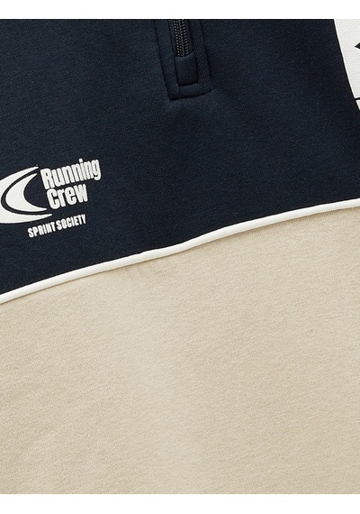 Koton Regular Fit Baskılı Renk Bloklu Şardonlu Yarım Fermuarlı Sweatshirt Lacivert 6wam70121mk Lacivert Koton Regular Fit Baskılı Renk Bloklu Şardonlu Yarım Fermuarlı Sweatshirt Lacivert 6wam70121mk Lacivert