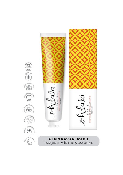 Ohlala Cinnamon Mint Tarçın-nane Diş Macunu 75ml