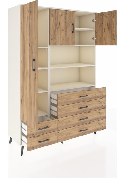 Hyperion Dolap 8 Raflı 6 Çekmeceli 3 Kapaklı 132x44x195 Aytaşı-çam/çam Atlas Çam/atlas Çam - Aytası Hyperion Dolap 8 Raflı 6 Çekmeceli 3 Kapaklı 132x44x195 Aytaşı-çam/çam Atlas Çam/atlas Çam - Aytası