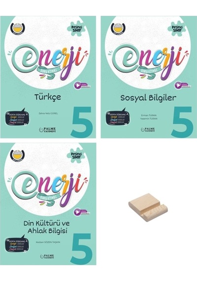 5. Sınıf Enerji Türkçe Sosyal Ve Din 3lü Set Soru Bankası