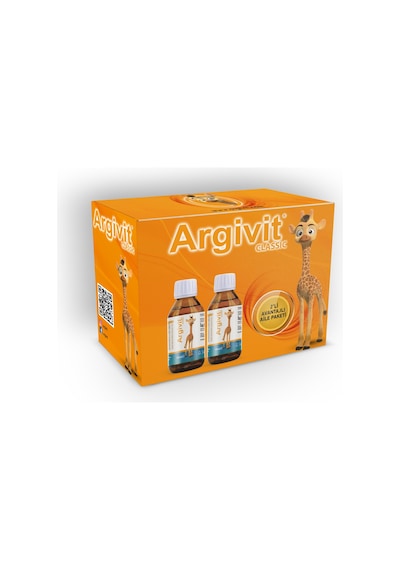 Argivit Classic Şurup 2 x 150 ML - Avantajlı Aile Paketi