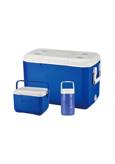 Coleman Cooler Combo 3 Parça Buzluk Seti 45l-4.7l-1.8 L Mavi