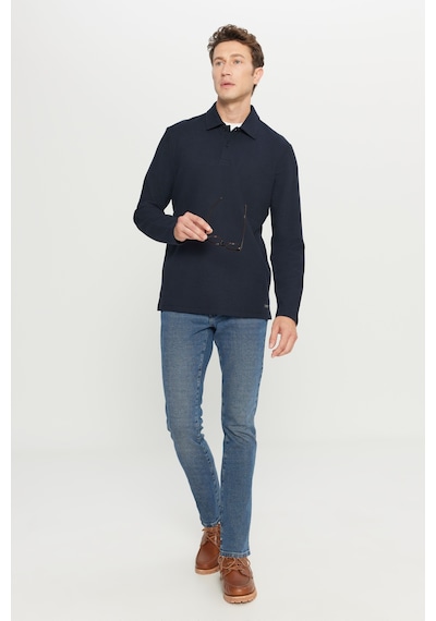 Altınyıldız Classıcs Erkek Lacı Pamuklu Slim Fit Dar Kesim Polo Yaka Uzun Kollu Jakarlı Esnek Tişört Altınyıldız Classıcs Erkek Lacı Pamuklu Slim Fit Dar Kesim Polo Yaka Uzun Kollu Jakarlı Esnek Tişört