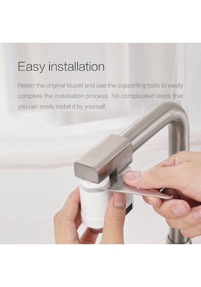 Jms Xiaomi Youpin Otomatik Algılama Kızılötesi İndüksiyon Lavabo Musluğu