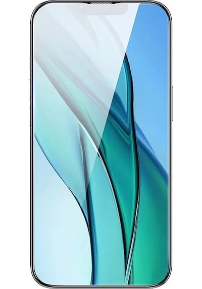 Baseus Serisi iPhone Uyumlu 15 Pro Full Koruma Tempered Cam Ekran Koruyucu- 5775