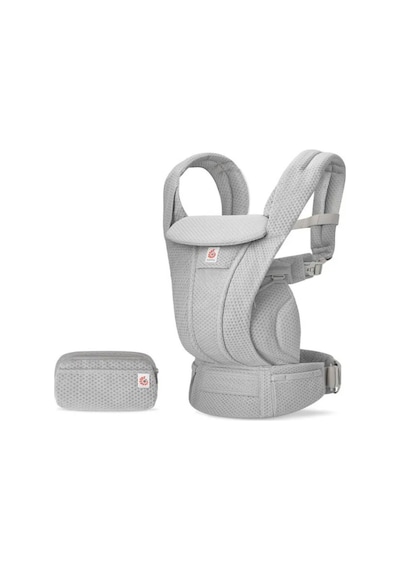 Ergobaby Omni Deluxe Mesh (Pearl Grey) , 4 Farklı Taşıma Pozisyonlu Kanguru , 0-4 Yaş Için