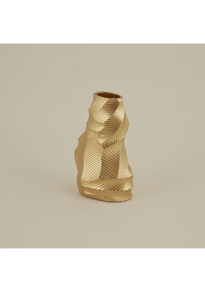 Karaca Home Lana Vazo Gold 12x7,9x20 Cm Altın