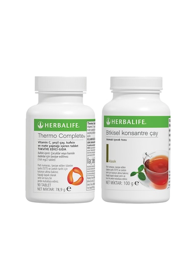 Herbalife Set 1 Adet Thermo 90 Tablet ve 1 Adet Klasik Çay 100gr