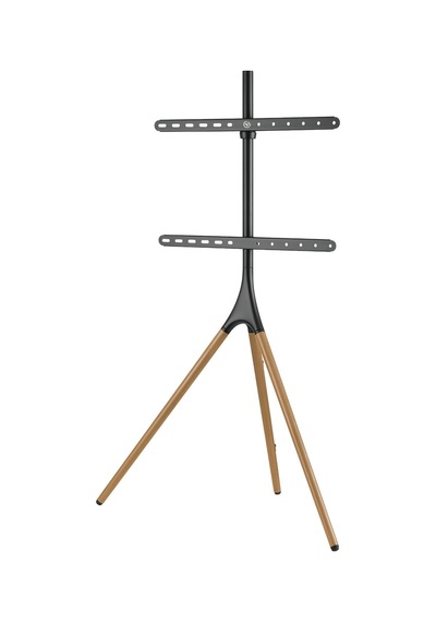 Npo Std1246f 45"-65" Vesa Uyumlu Ahşap Ayaklı 360 Dönebilen Dekoratif Taşınabilir Tv Standı