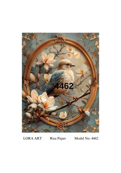 Lora Pirinç Dekopaj Kağıdı 4462