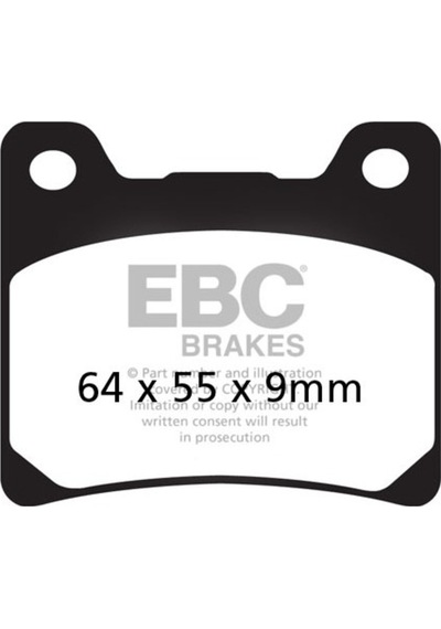 Ebc Fren Balatası Yarı Sinter Fa088V Yamaha Xjr1300 98-01, Vmax12