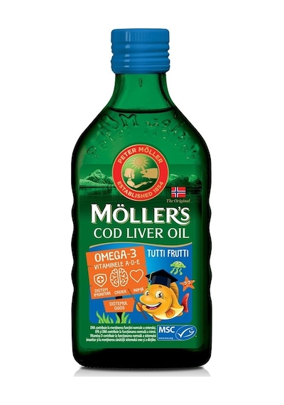 Möller's Tutti Frutti Omega 3 Balık Yağı 250 ML