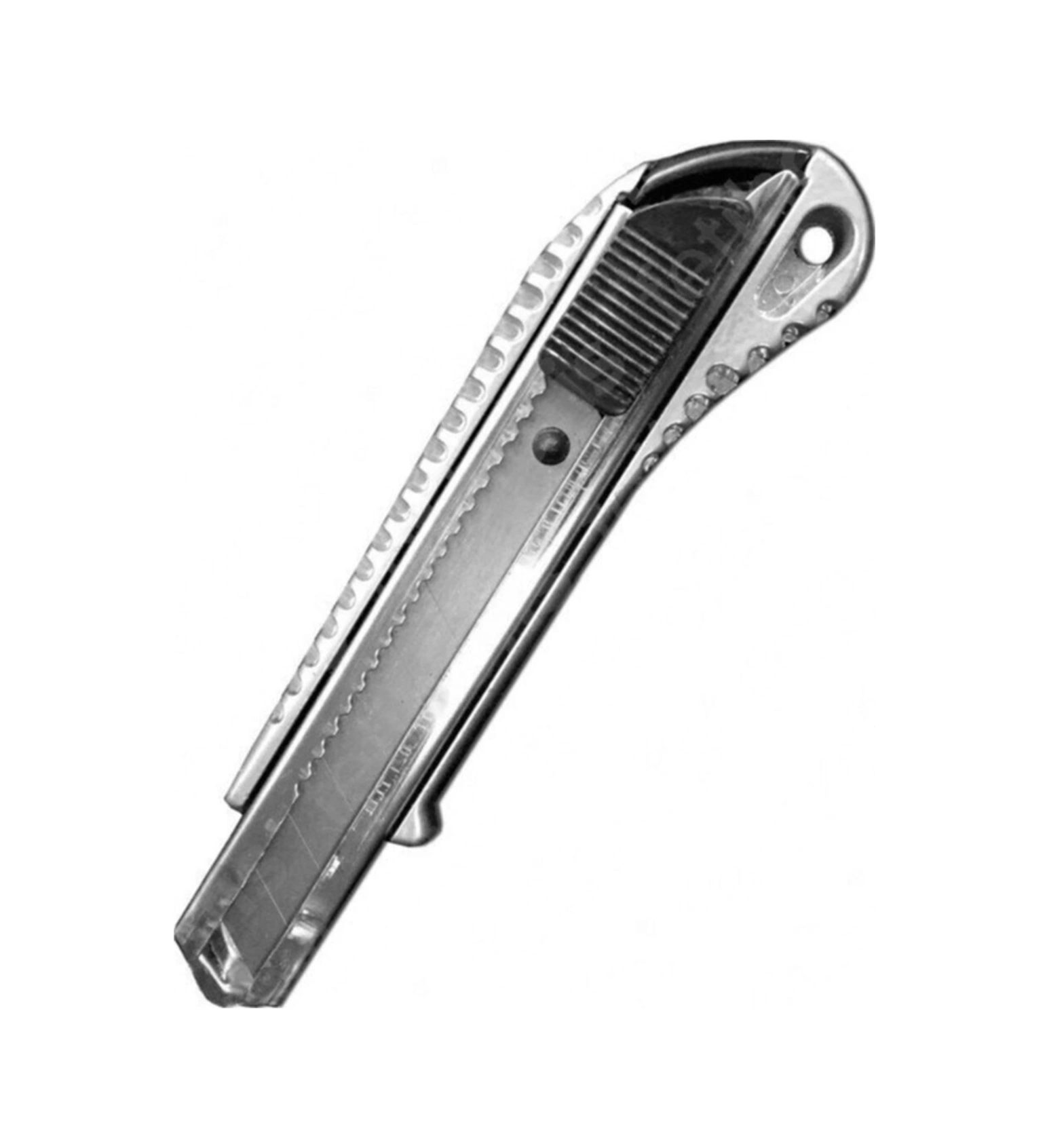 Maket Bıçağı Metal Sap Metal Uç 24 Lü Paket Geniş Bıçak