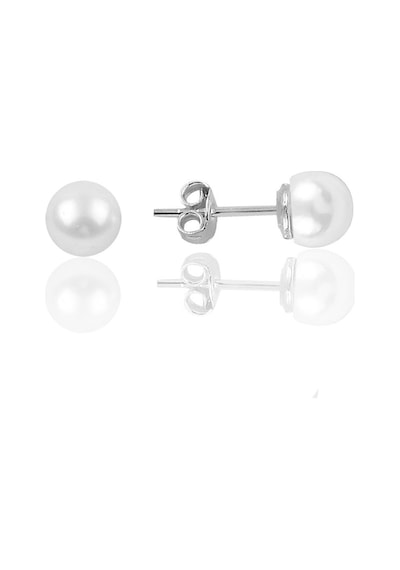 Gümüş 6 Mm İnci Küpe