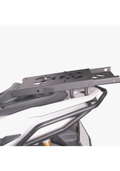Honda Pcx Kızaklı Çanta Demiri Pizzacı Sökülebilir Lüx Kurye Demiri Aldmarka Supermoto Siyah