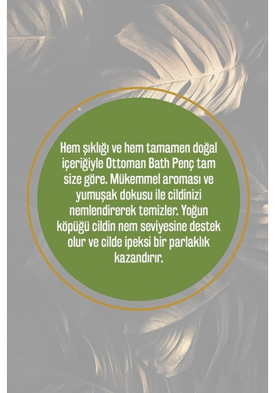 %100 Doğal Ottoman Penç Zeytinyağlı Katı Sabun El Sabunu Osmanlı
