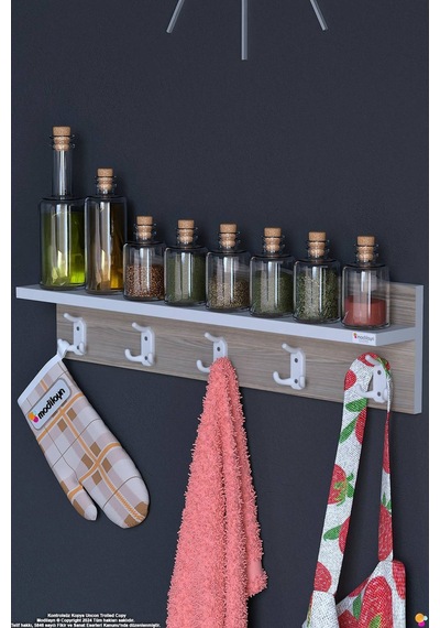 Kedi 15 Kancalı Mutfak Askısı 3'lü Set 71,4x19 Cm - Şık Tasarım, Çok Amaçlı Düzenleyici Ve Yer Tasarrufu 85 Cm Kedi 15 Kancalı Mutfak Askısı 3'lü Set 71,4x19 Cm - Şık Tasarım, Çok Amaçlı Düzenleyici Ve Yer Tasarrufu 85 Cm