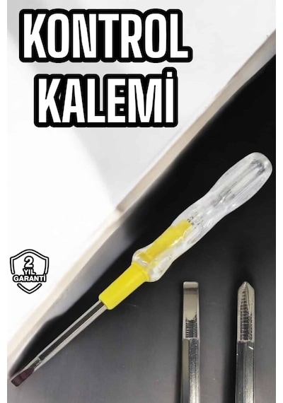 Hepsi Test Cihazı Kontrol Kalemi Çift Başlıklı Şeffaf Elektrik Testi Najmaddin 55208211