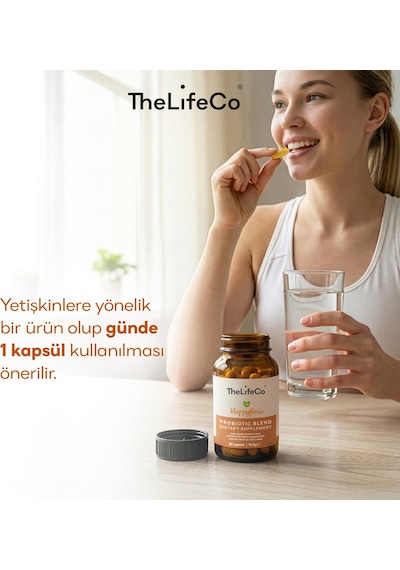 TheLifeCo Happyflora Probiyotik 30 Kapsül