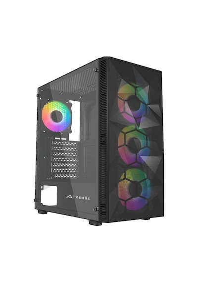Venüs CACHEX015 Ryzen 5 5600X 16 GB 1 TB SSD RTX3070 Dos Masaüstü Oyuncu Bilgisayarı