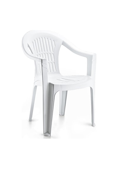 Bal-Kar Holiday Nova Hk-340 Bahar Sandalye Beyaz 4'Lü Bahçe Sandalyesi Beyaz