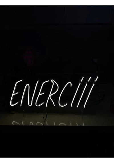 Enerciii - Led Dekoratif Duvar Aydınlatması Neon Duvar Yazısı Sihirli Led Mesajlar