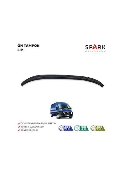Fiat Ducato 2006-2014 Yıl Aralığı Uyumlu Ön Tampon Lip Siyah