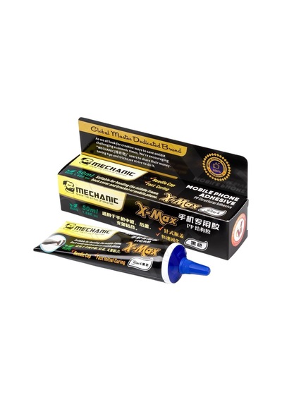 Mechanic X-max Çok Amaçlı Yüksek Mukavemetli Yapıştırıcı 50ml Siyah