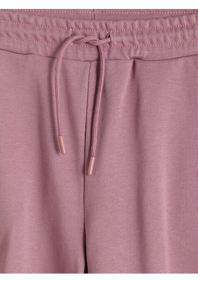 Lcwaıkıkı Basic Pembe Beli Lastikli Kadın Şort