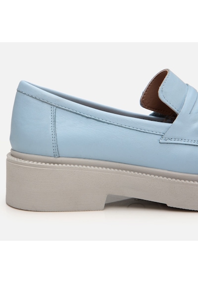 Hotiç Hakiki Deri Açık Mavi Kadın Loafer 01ayh306700a600 Açık Mavi-lıght Blue Açık Mavi