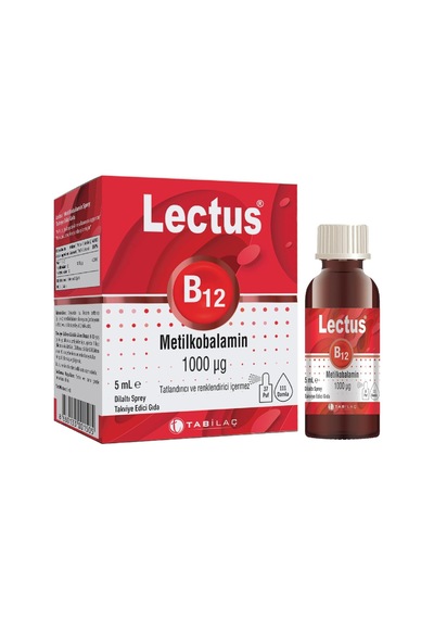 Metil B12 Dil Altı Sprey 5 Ml / 1000 Mcg
