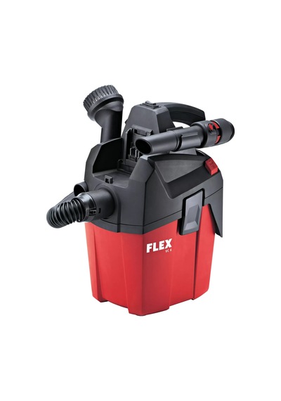 Flex VC6LMC18.0 Aküsüz 18V. 6Lt. Vakumlu Şarjlı Süpürge