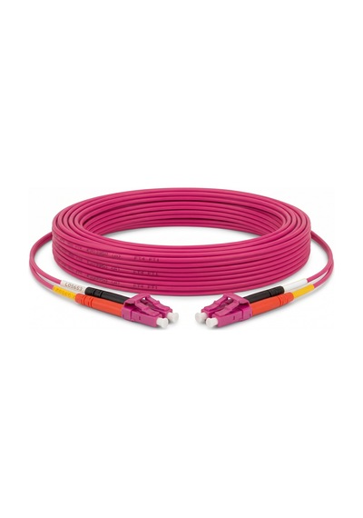 Alfafonet Lc/pc-lc/pc Multimode Om4 Dupleks 10 Metre Fiber Patch Cord