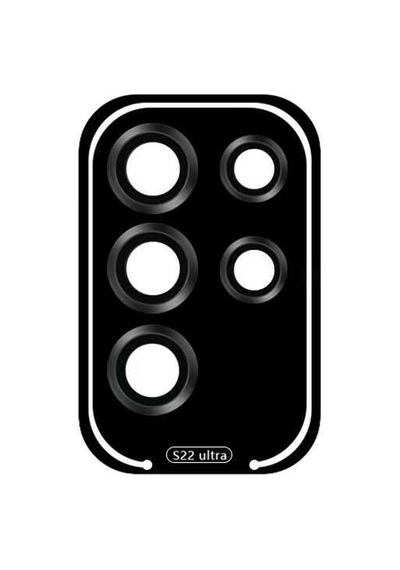 Samsung Uyumlu Galaxy S22 Ultra Zore Kamera Lens Koruyucu Mor
