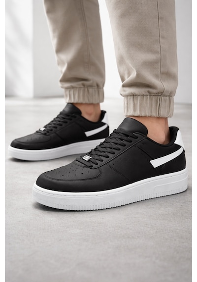 Siyah Beyaz Trend Süper Rahat 4 Mevsim Unisex Günlük Yürüyüş Spor Ayakkabı Sneaker Siyah - Beyaz Siyah Beyaz Trend Süper Rahat 4 Mevsim Unisex Günlük Yürüyüş Spor Ayakkabı Sneaker Siyah - Beyaz