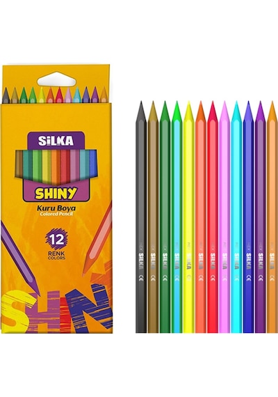 Kuru Boya 12'li Pastel Boya 12'li Sulu Boya 12'li Kırtasiye Seti