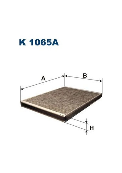 FILTRON K1065A Kabin Filtresi Karbonlu (Mercedes: Vaneo 1.6 1.9 1.7Cdi 02-05) (WF968874)